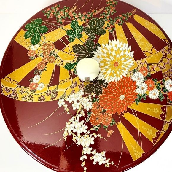 Vintage Other - VINTAGE lazy Susan sushi serving tray.